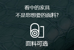 看中的家具，不是您想要的面料?